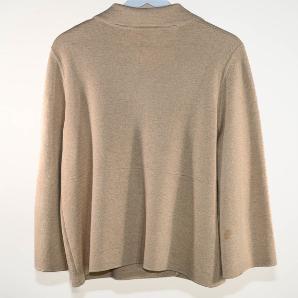 Talbots Pure Camel Hair Blazer Tan Size 8 - Picture 2 of 9